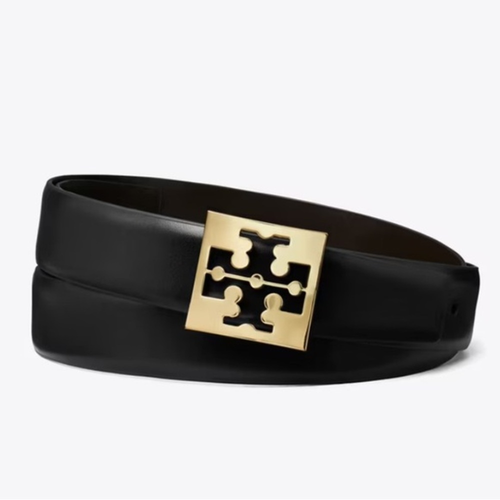 Tory Burch Square Logo Belt